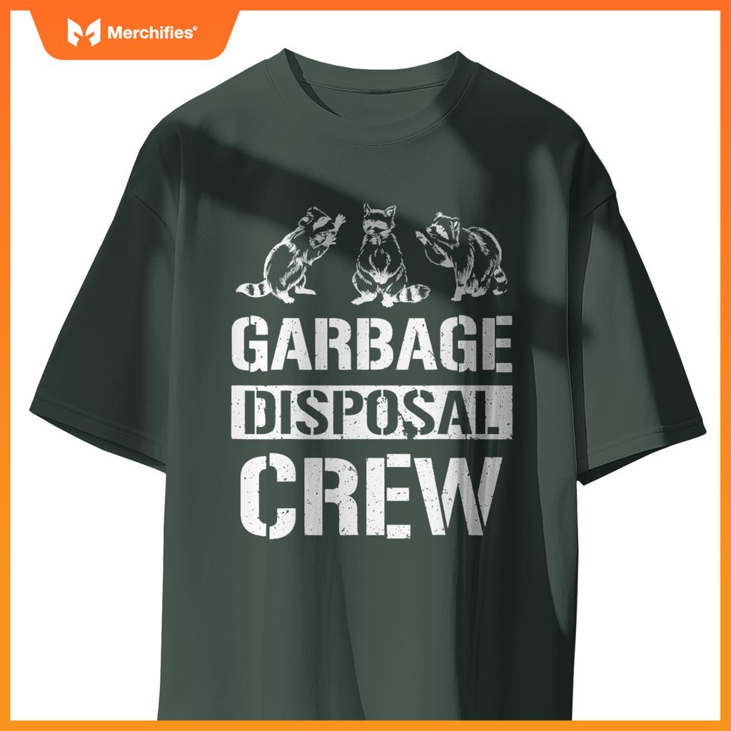 Trash Panda Racoon Garbage Truck Driver T-Shirt