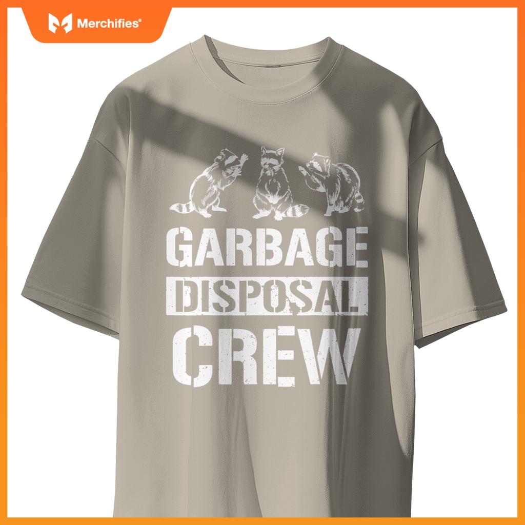 Trash Panda Racoon Garbage Truck Driver T-Shirt