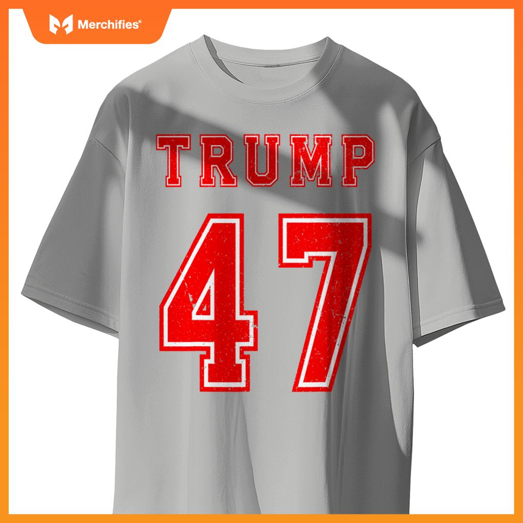 Trump 47 usa trump 47th president america patriotic trump T-Shirt