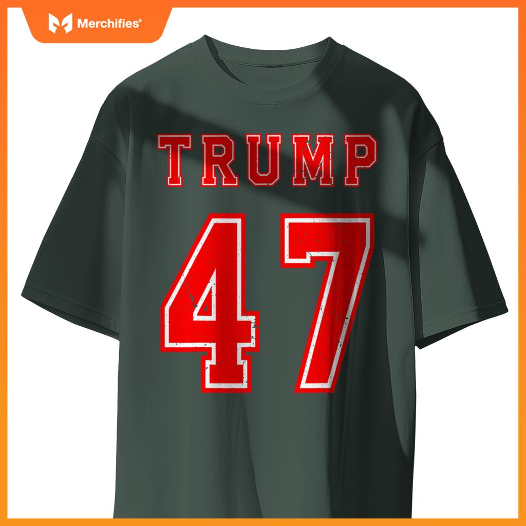 Trump 47 usa trump 47th president america patriotic trump T-Shirt