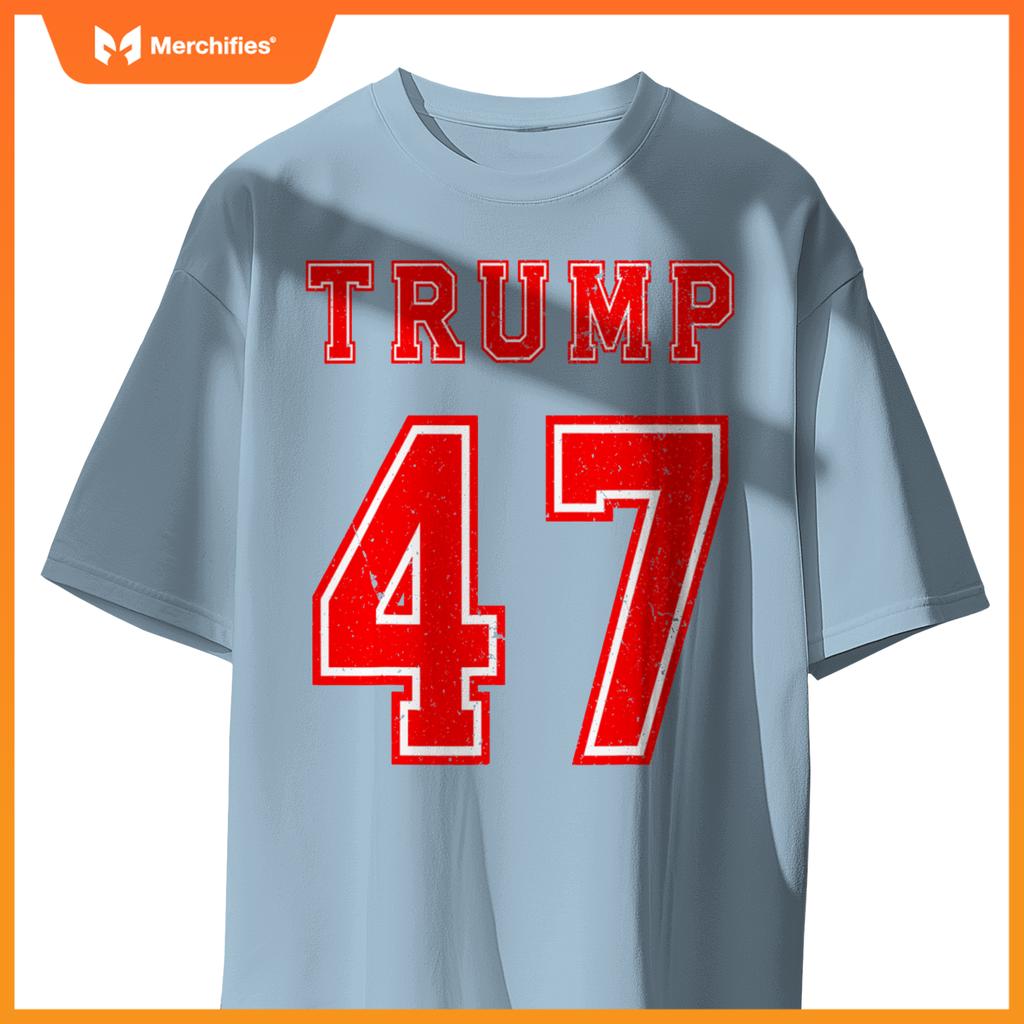Trump 47 usa trump 47th president america patriotic trump T-Shirt