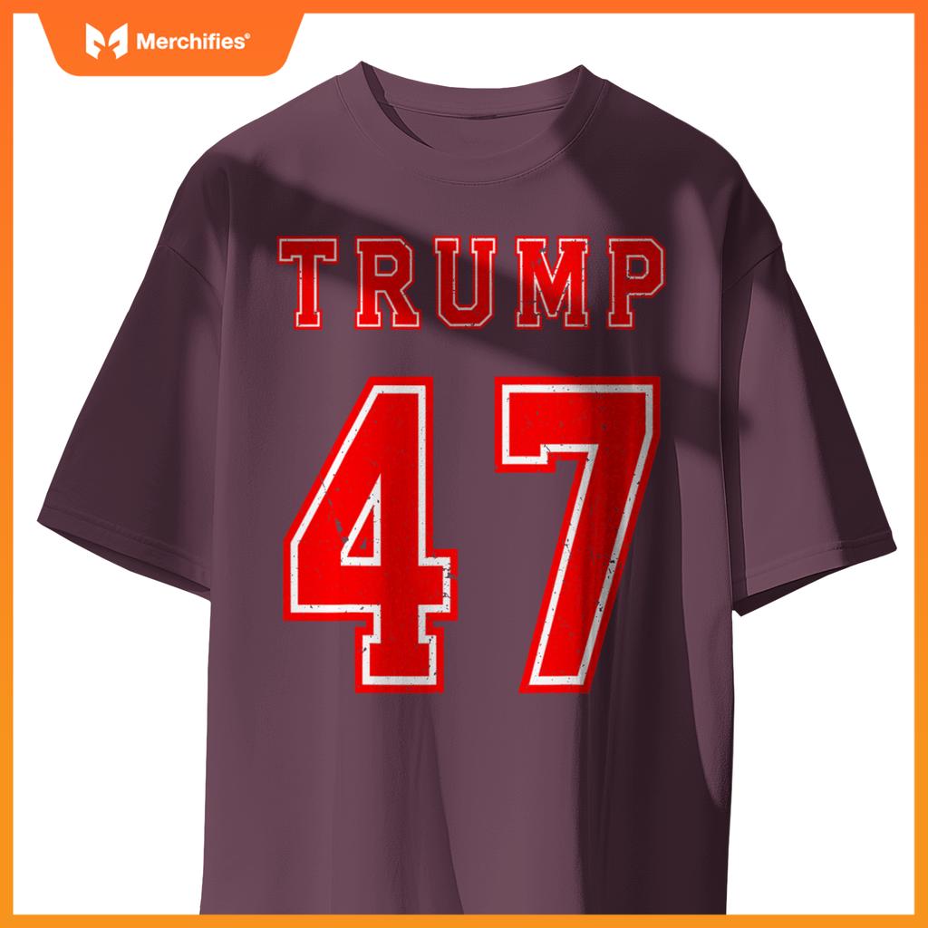 Trump 47 usa trump 47th president america patriotic trump T-Shirt