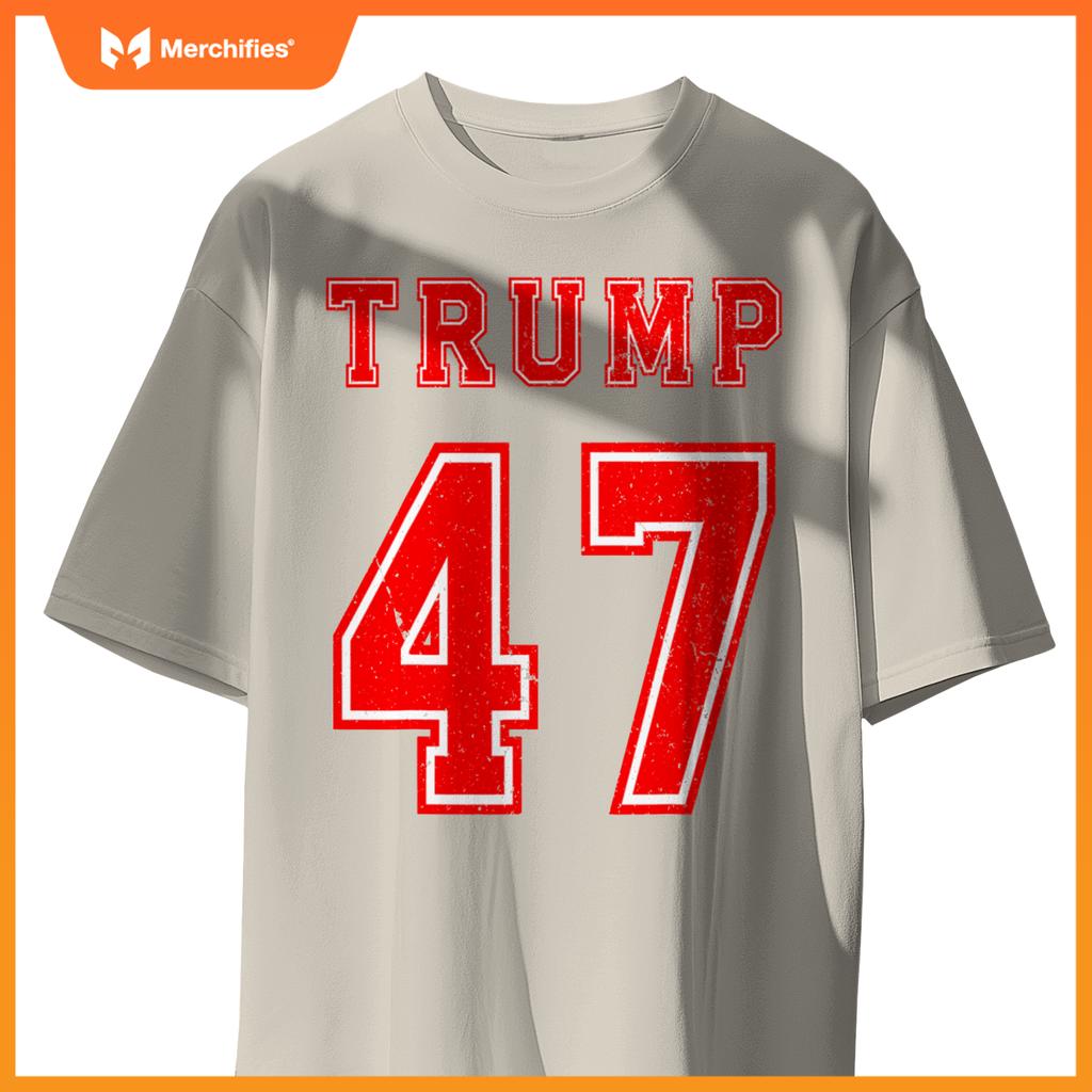 Trump 47 usa trump 47th president america patriotic trump T-Shirt