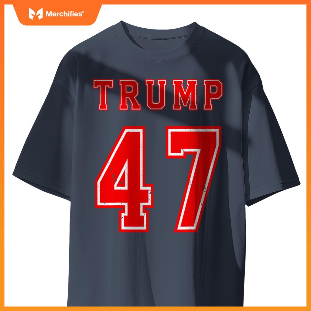 Trump 47 usa trump 47th president america patriotic trump T-Shirt