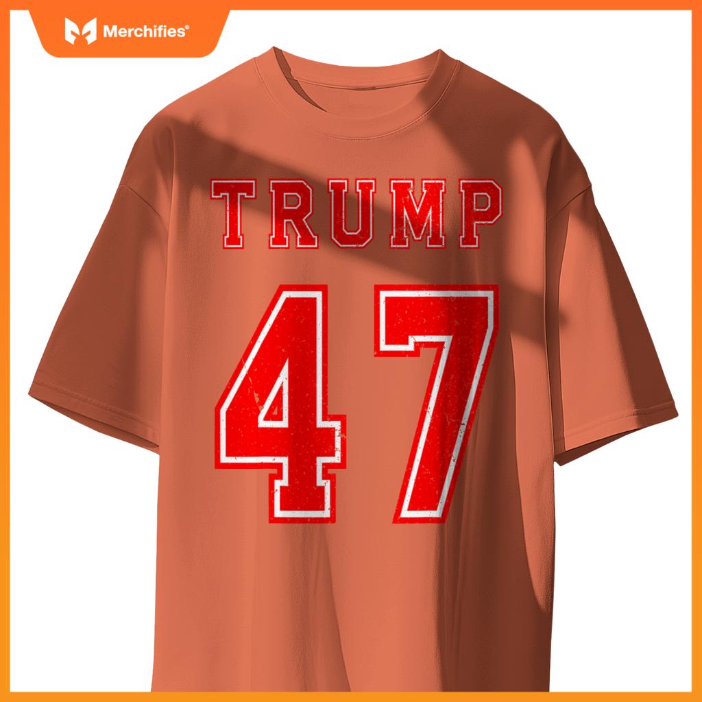 Trump 47 usa trump 47th president america patriotic trump T-Shirt