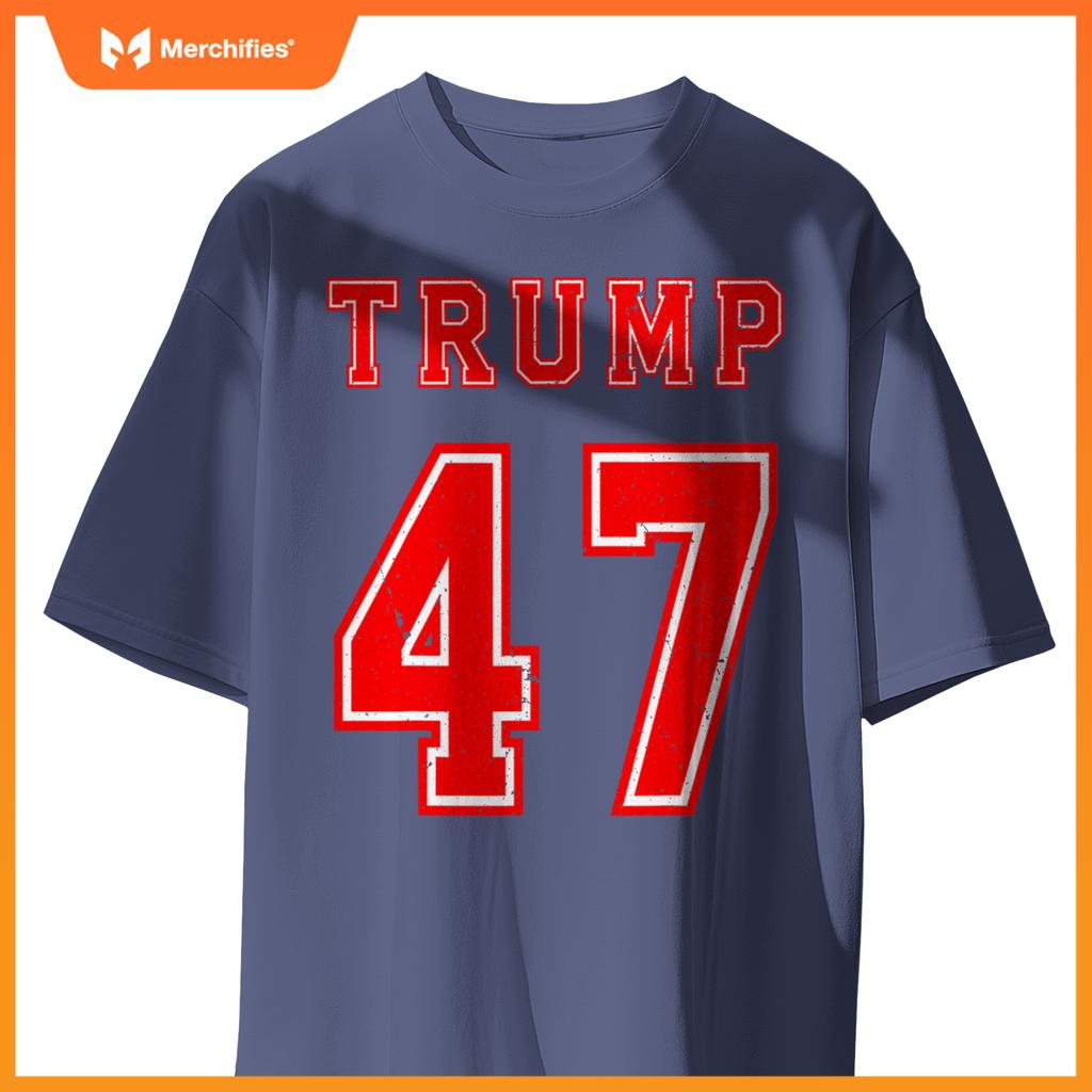 Trump 47 usa trump 47th president america patriotic trump T-Shirt
