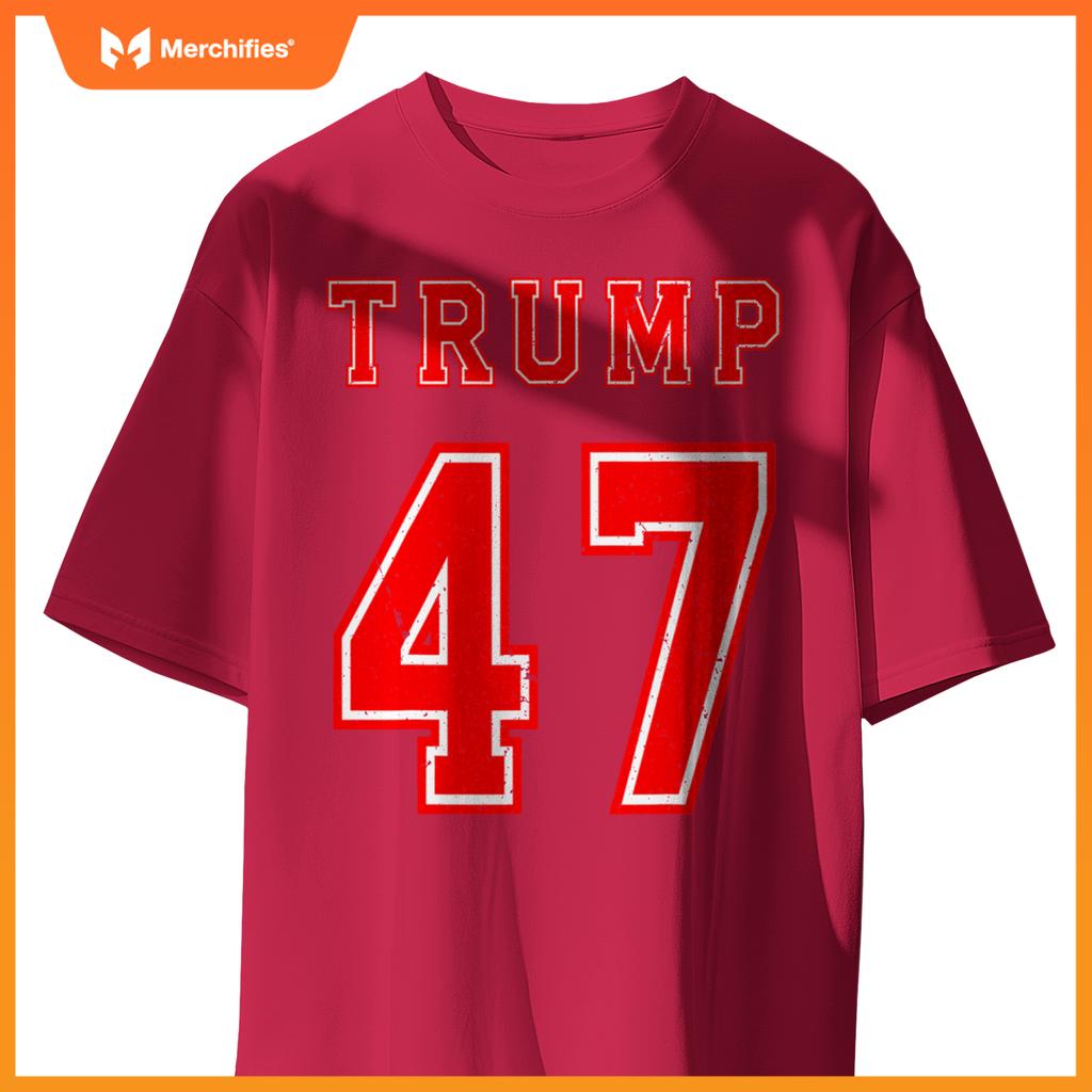 Trump 47 usa trump 47th president america patriotic trump T-Shirt