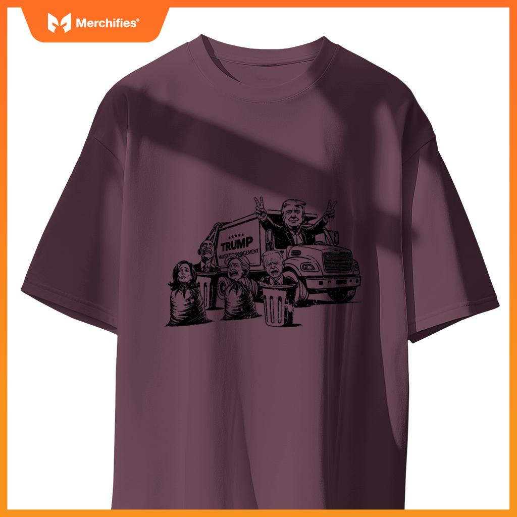 Trump Garbage Truck Waste Management 47Th President T-Shirt