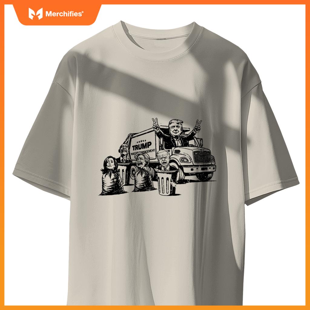 Trump Garbage Truck Waste Management 47Th President T-Shirt