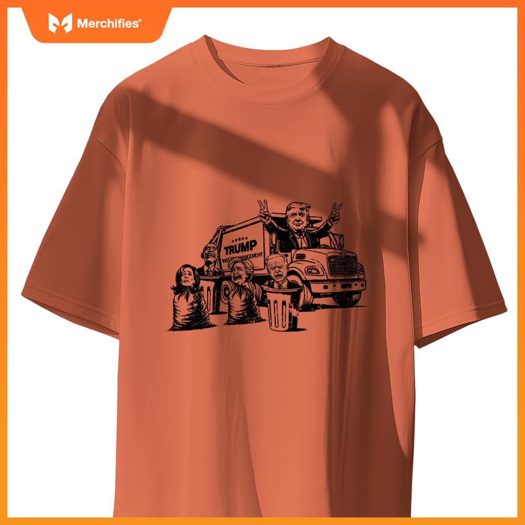 Trump Garbage Truck Waste Management 47Th President T-Shirt