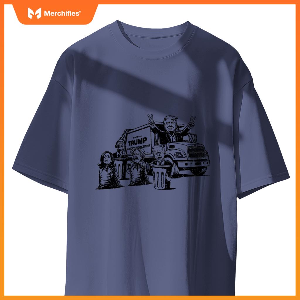 Trump Garbage Truck Waste Management 47Th President T-Shirt