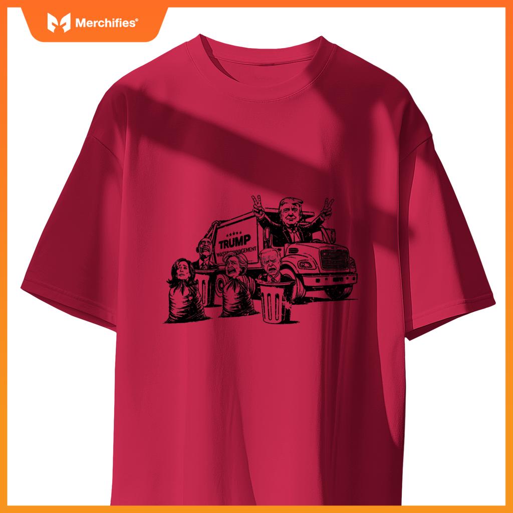 Trump Garbage Truck Waste Management 47Th President T-Shirt