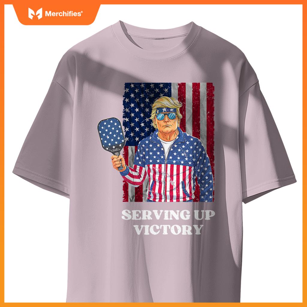 Usa pickleball champ patriotic trump political & pickleball T-Shirt