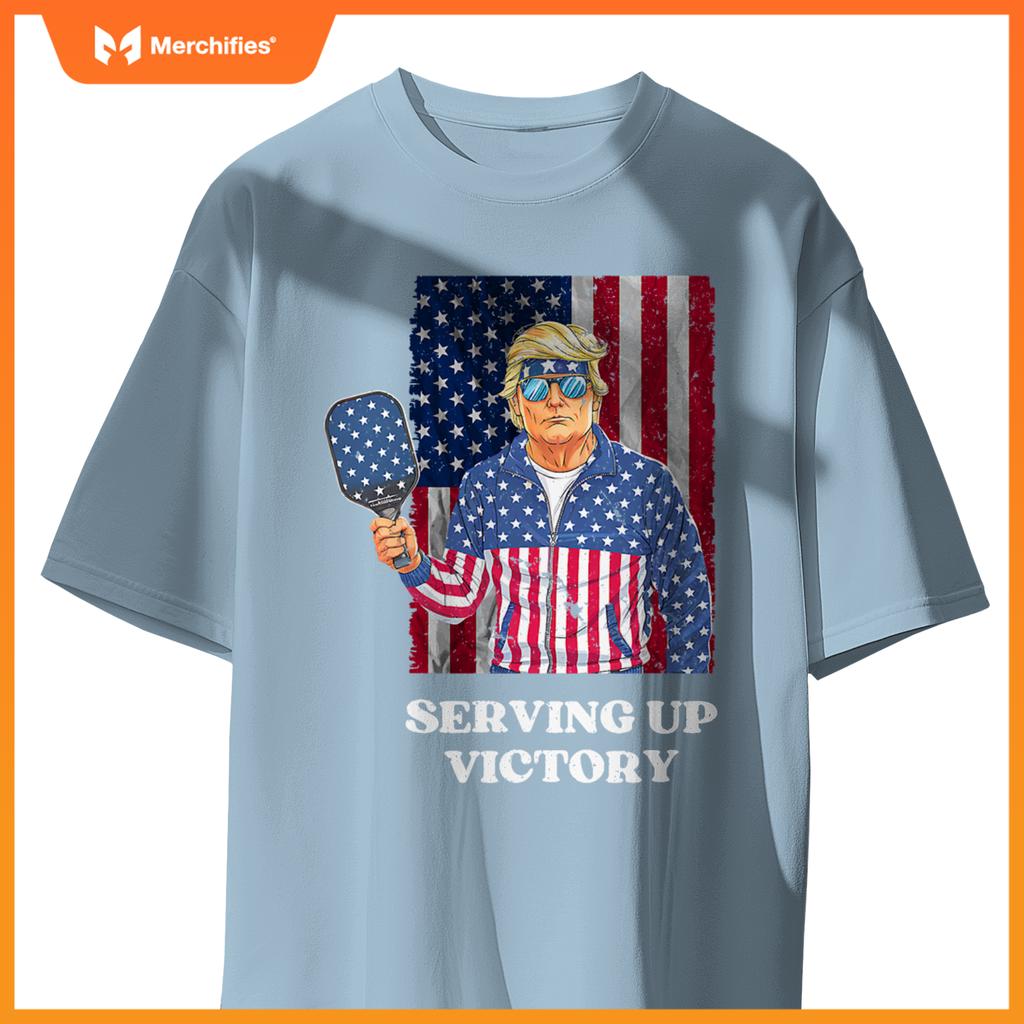 Usa pickleball champ patriotic trump political & pickleball T-Shirt