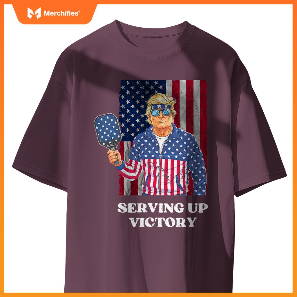 Usa pickleball champ patriotic trump political & pickleball T-Shirt