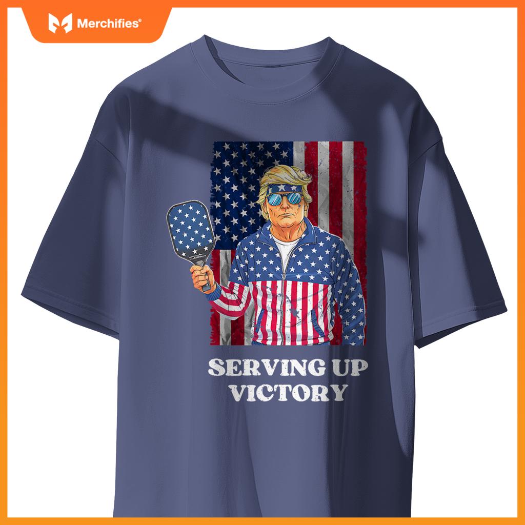 Usa pickleball champ patriotic trump political & pickleball T-Shirt