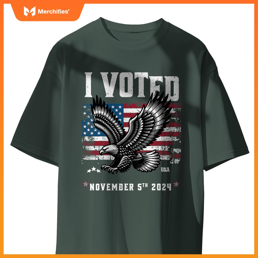 Vote 2024  style i voted patriotic souvenir T-Shirt