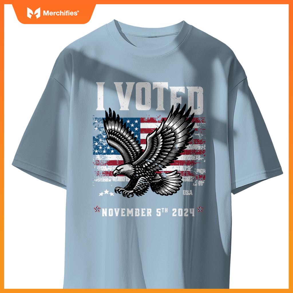 Vote 2024  style i voted patriotic souvenir T-Shirt