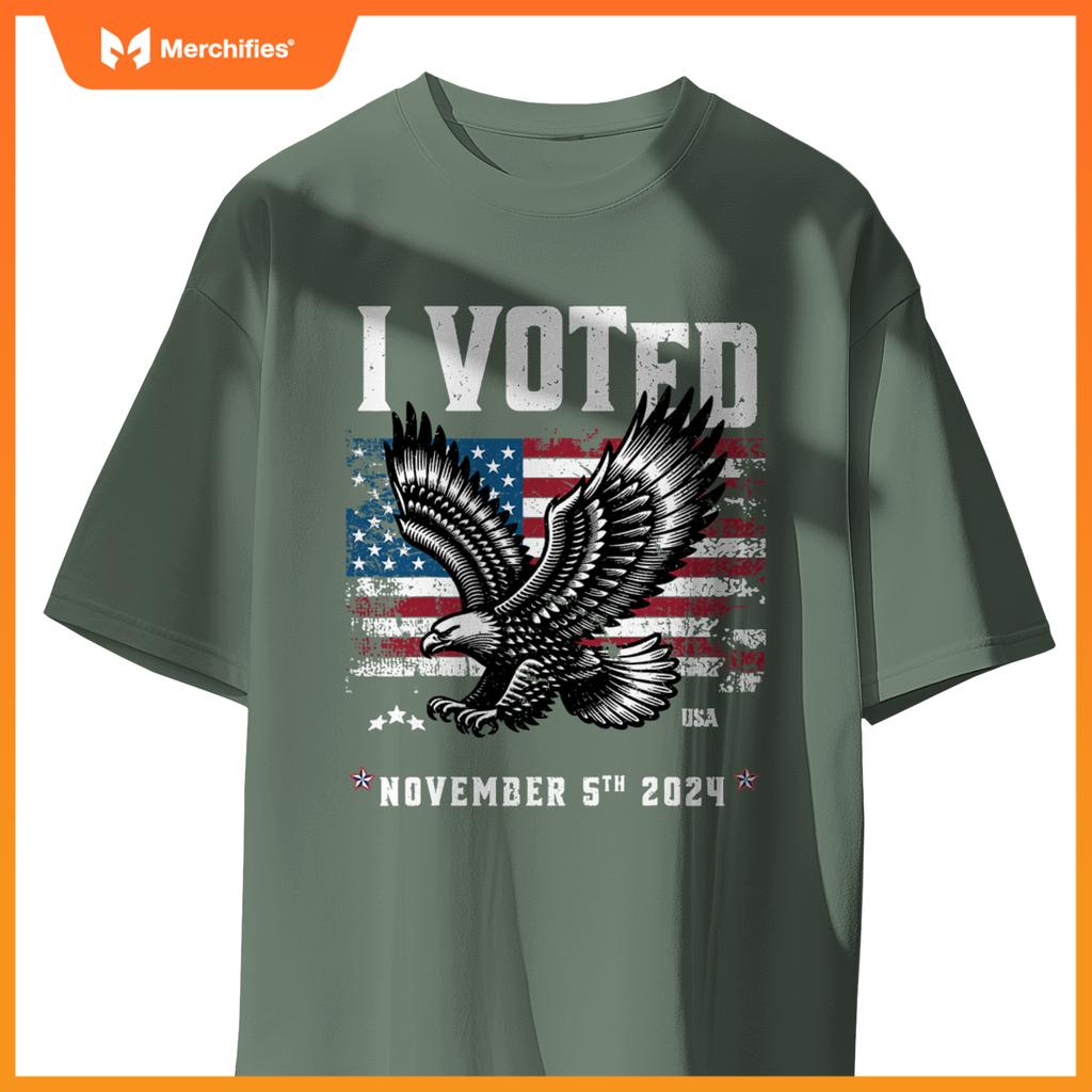 Vote 2024  style i voted patriotic souvenir T-Shirt