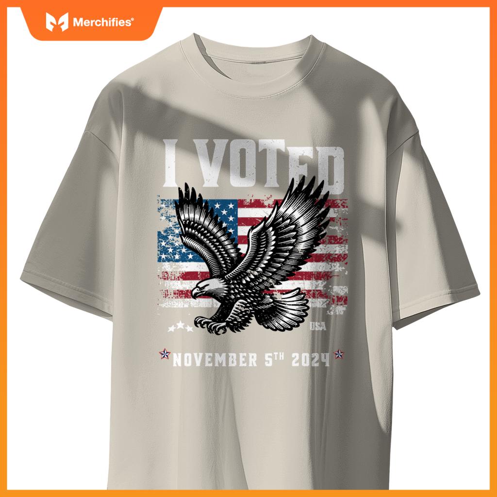 Vote 2024  style i voted patriotic souvenir T-Shirt