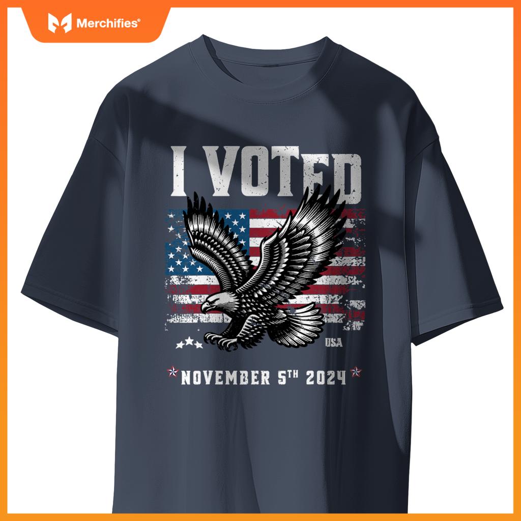 Vote 2024  style i voted patriotic souvenir T-Shirt