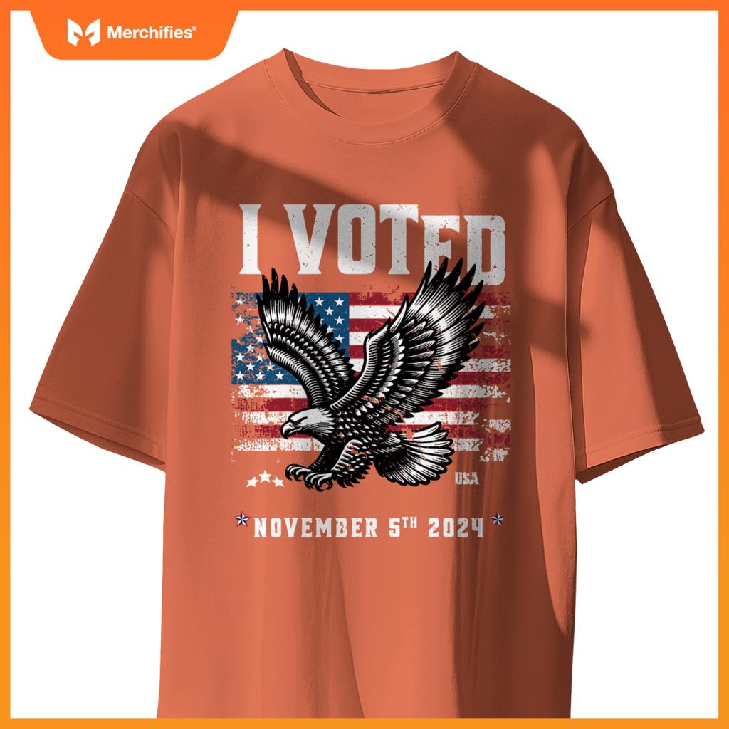 Vote 2024  style i voted patriotic souvenir T-Shirt