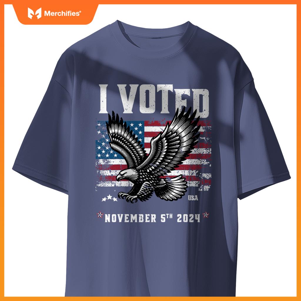 Vote 2024  style i voted patriotic souvenir T-Shirt