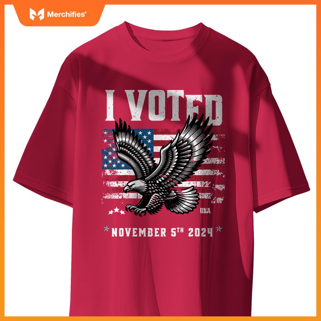 Vote 2024  style i voted patriotic souvenir T-Shirt