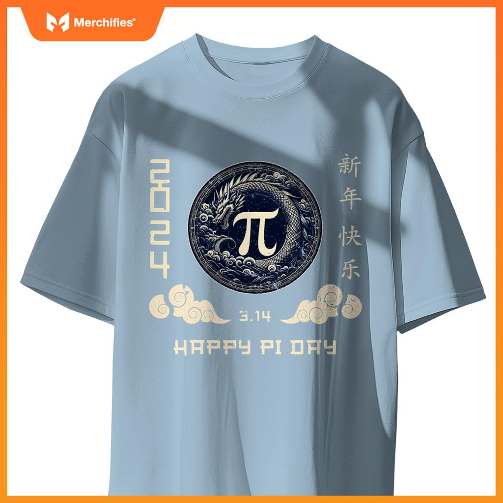 Year of  dragon 2024 pi day math teacher