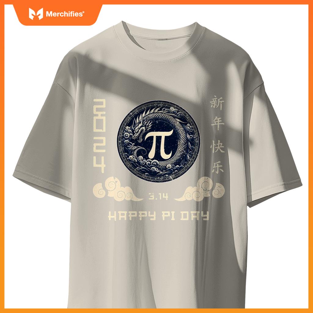 Year of  dragon 2024 pi day math teacher