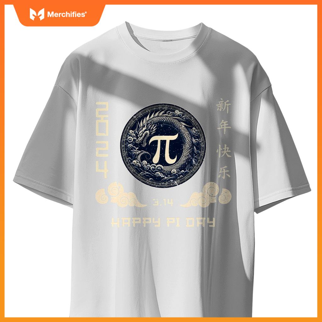Year of  dragon 2024 pi day math teacher