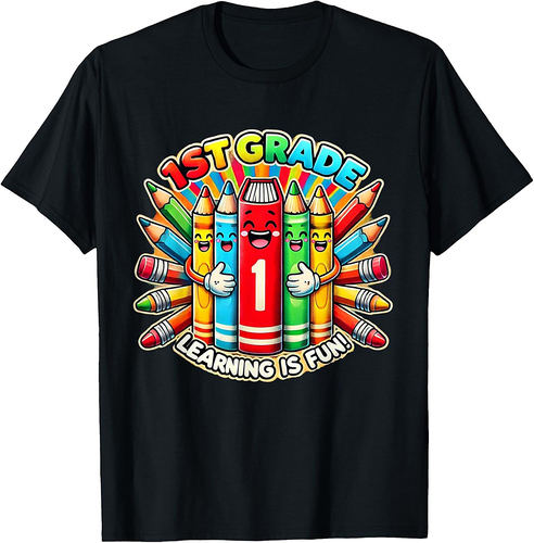 1st Grade First Grade Back to School Teacher Kids T-Shirt