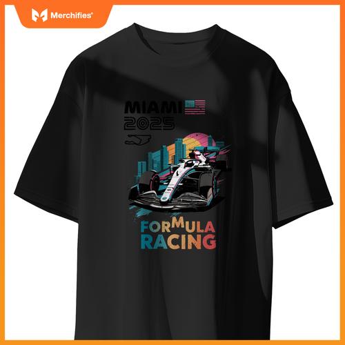 2025 Formula Racing Car 2021 Miami Racer Lover T-Shirt
