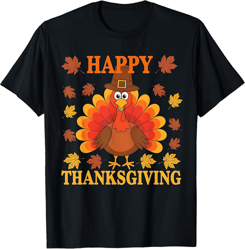 Happy Thanksgiving Funny Turkey Family Dinner Thanksgiving T-Shirt