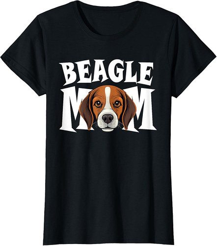 Beagle Mom Cute Beagle Momma Puppy Dog Women's T-Shirt