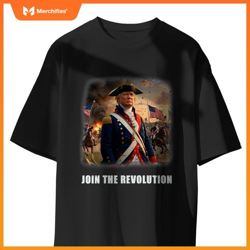 Awesome Trump Patriotic Revolution 2024 President T-Shirt