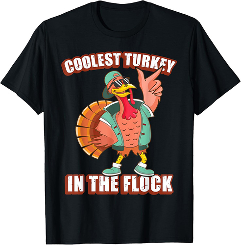 Turkey Thanksgiving Coolest Turkey Toddler T-Shirt