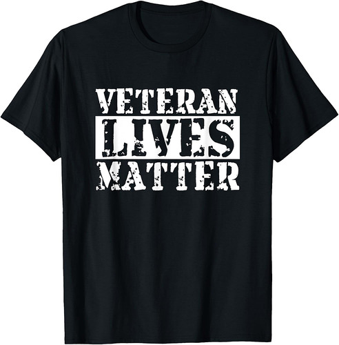 Veteran Lives Matter 22 A Day Military Vet Awareness T-Shirt