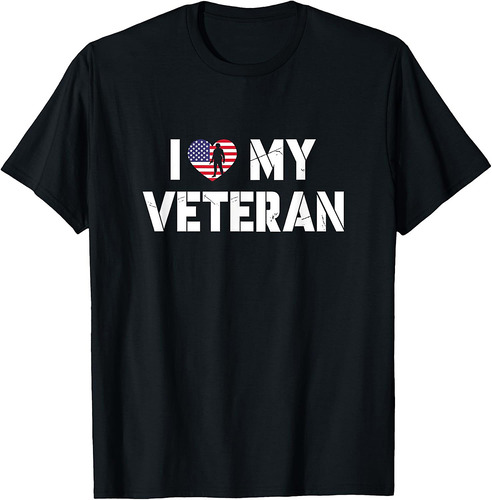 Veteran Wife USA Veterans Day US Army America Veteran T-Shirt