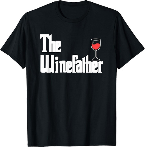The Winefather Red Wine Tasting Fathers Day Dad T-Shirt