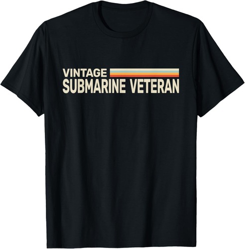 Vintage Submarine Veteran  And Submarine T-Shirt