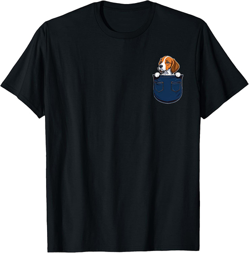 Beagle Dog In The Pocket Cute Pocket Beagle s T-Shirt
