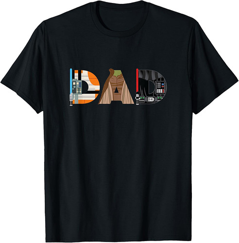 Star Wars Luke Yoda Darth Vader Dad Father’s Day Birthday T-Shirt