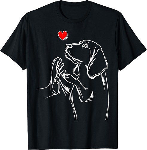 Beagle Love Dog Mom Girls T-Shirt