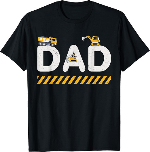 Excavator Dad Father's Day Construction Father T-Shirt
