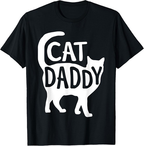 Best Cat Dad Fathers Day Men Kitty Daddy Papa T-Shirt