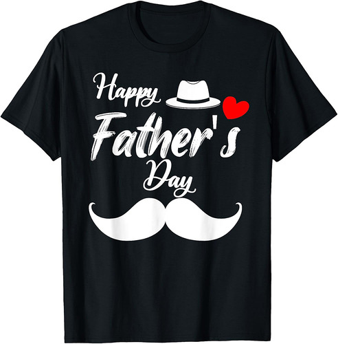 Happy Father's Day 2025 Tshirt for Men Dad Grandpa Love T-Shirt