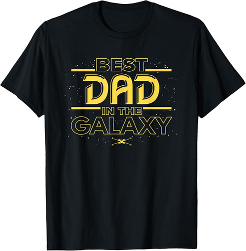 Star Wars Best Dad in the Galaxy Birthday Father’s Day T-Shirt