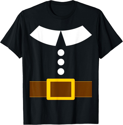 Thanksgiving Pilgrim Costume Turkey Day T-Shirt