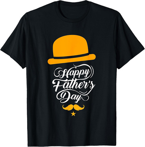 Cute Happy Father's Day For Men Dad Grandpa Love T-Shirt
